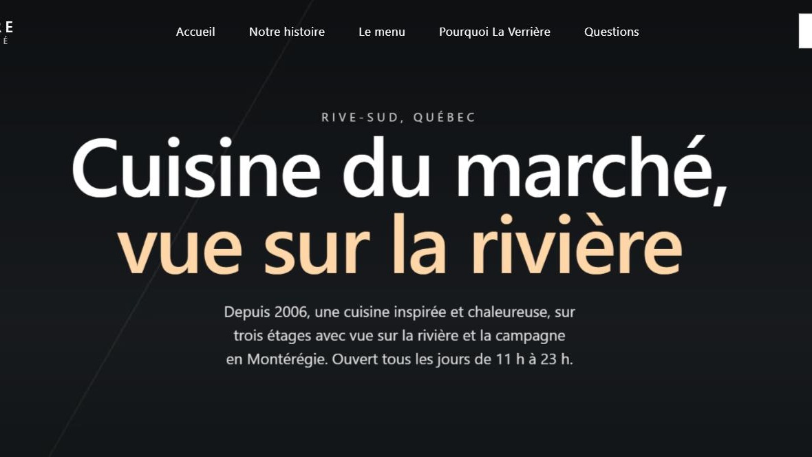 Restaurant La Verrière